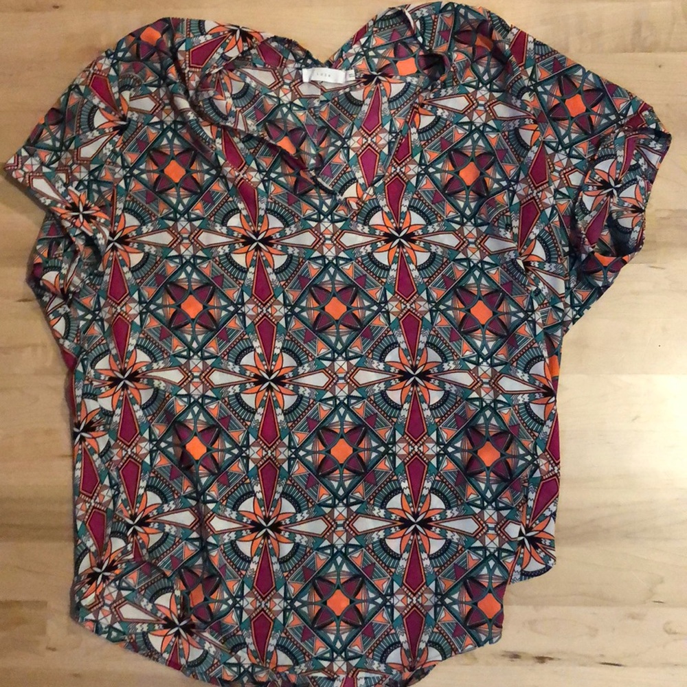 EUC LUSH Medium Tunic Style Top